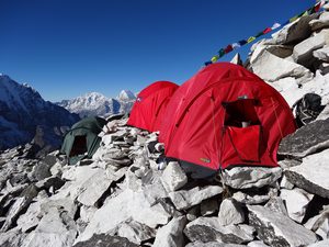 The luxury of Camp 1