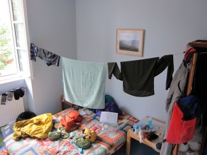 Drying out the clothes (again)