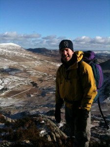 Halfway up Tryfan