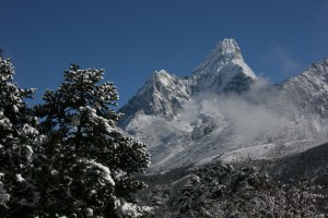 Ama Dablam from Tengboche